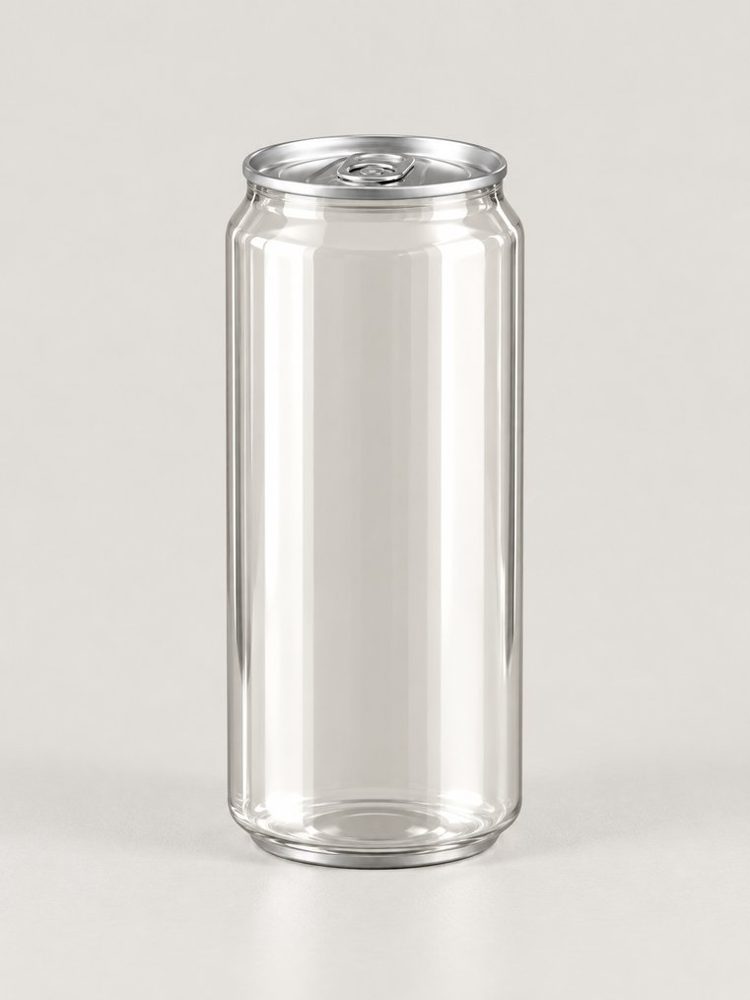 Clear can, 500 ml